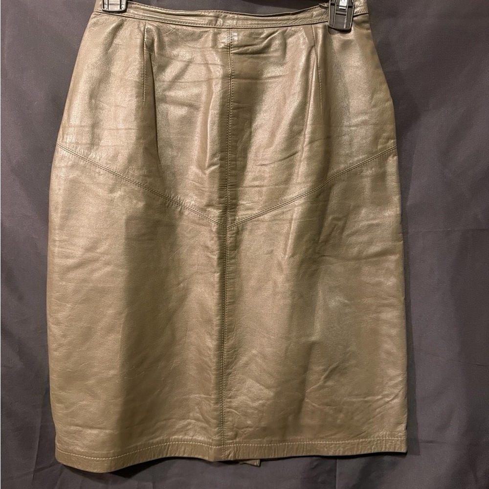 Jones New York Gold Pencil Skirt